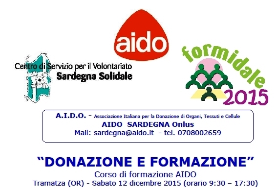 Tramatza – Corso di formazione AIDO