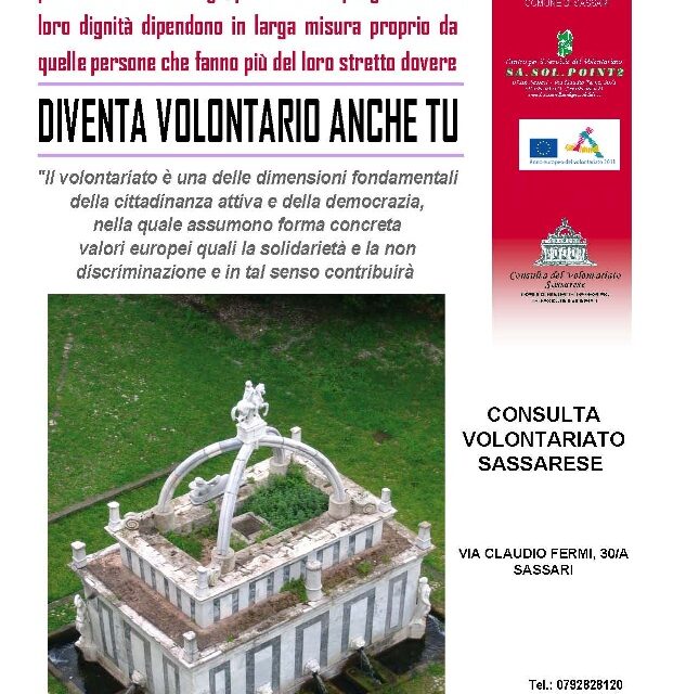 Diventa volontario anche tu!