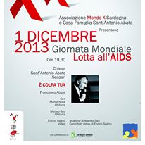 Sassari – “E’ colpa tua” – Giornata mondiale lotta all’Aids