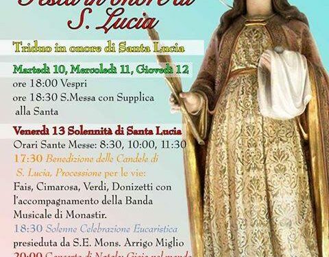 Cagliari – Festa di S. Lucia e Concerto di Natale