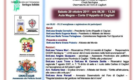 Cagliari – I minori stranieri e l’accesso ai diritti fondamentali