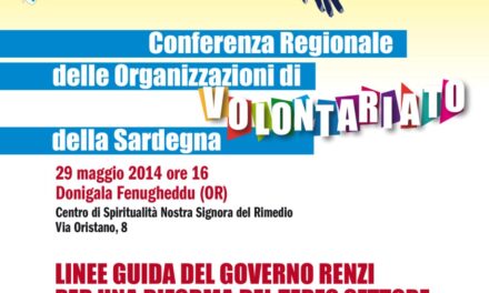 Proposte del Volontariato sardo sulle linee guida di riforma del TS