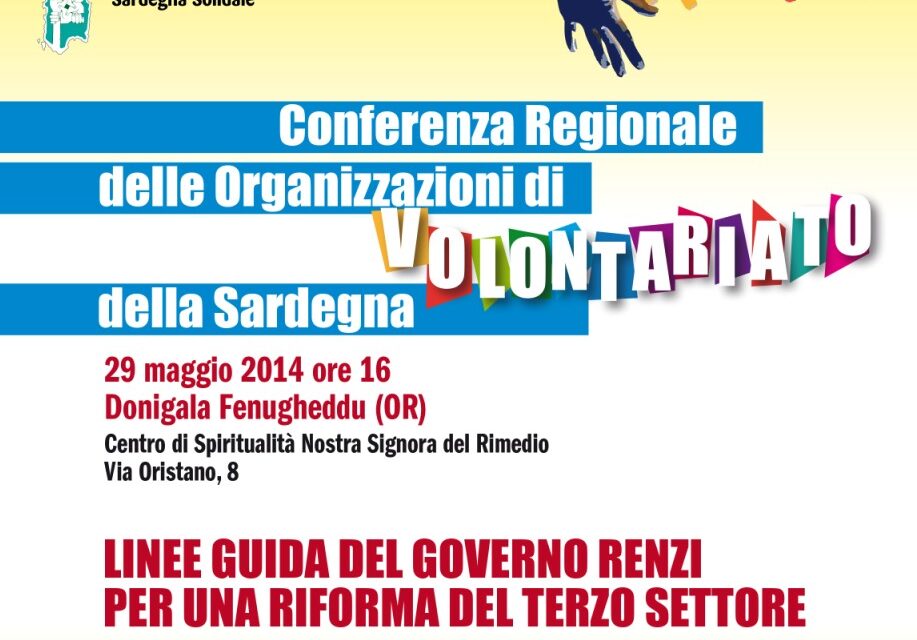 Proposte del Volontariato sardo sulle linee guida di riforma del TS