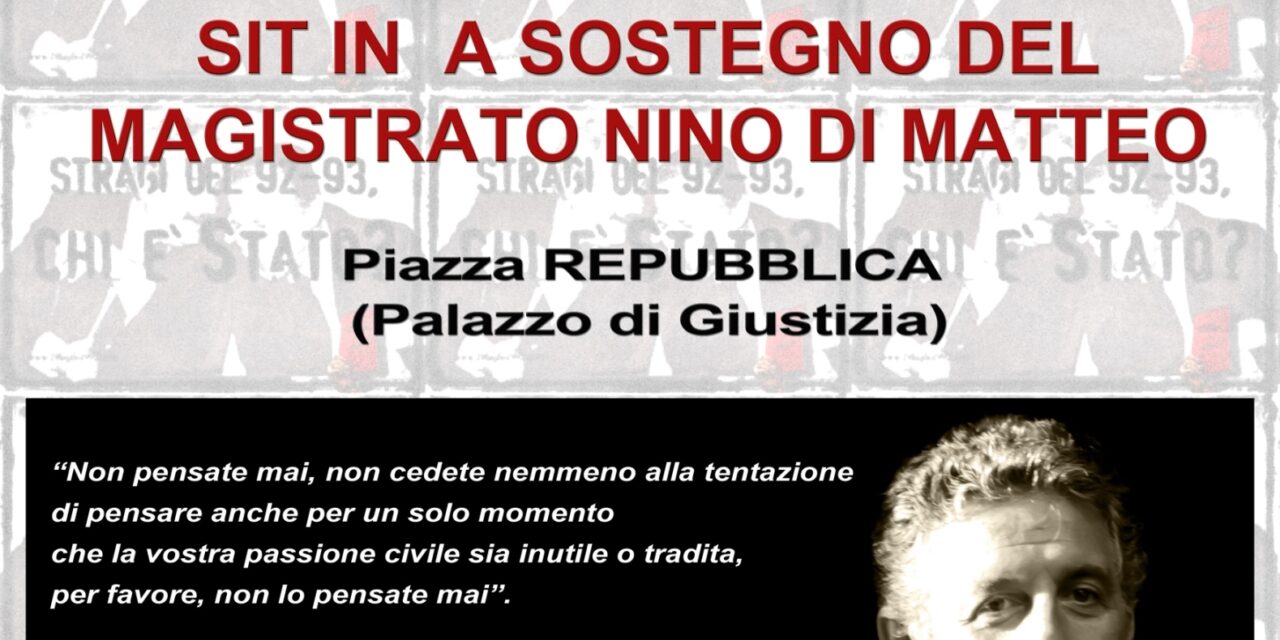Cagliari – Al fianco di Nino Di Matteo