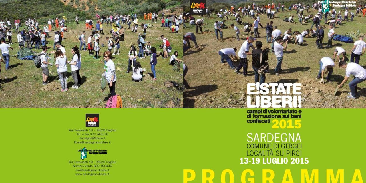 Gergei – Estate Liberi! Campo di volontariato e formazione