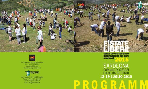 Gergei – Estate Liberi! Campo di volontariato e formazione