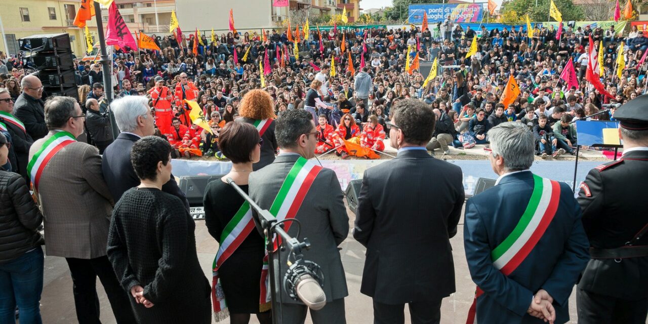 In 5000 a Sestu per la “Giornata della memoria e dell’impegno in ricordo delle vittime delle mafie”