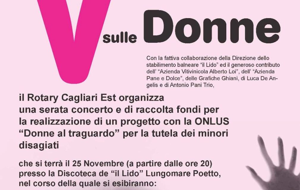 Cagliari – Giornata mondiale contro la violenza sulle donne