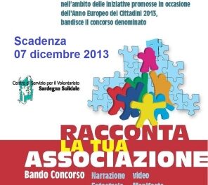 Concorso RACCONTA LA TUA ASSOCIAZIONE