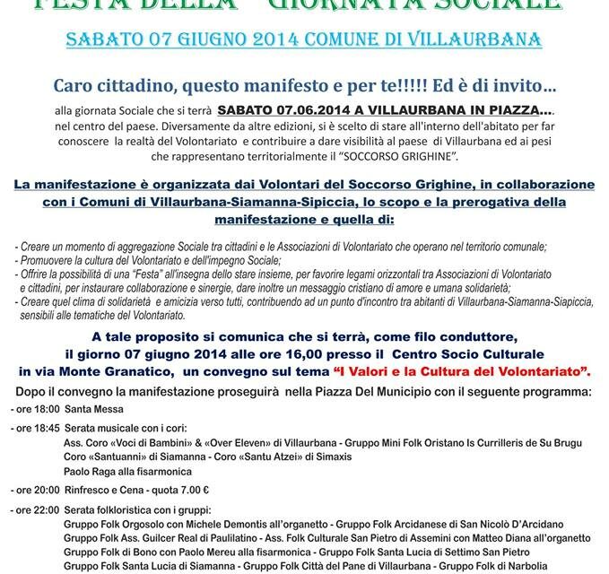 Villaurbana – Festa sociale Volontari del Soccorso Grighine