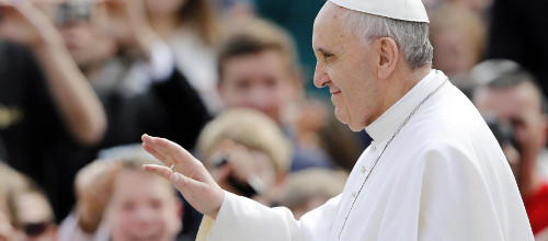 Roma – Papa Francesco incontra i famigliari delle vittime di mafia