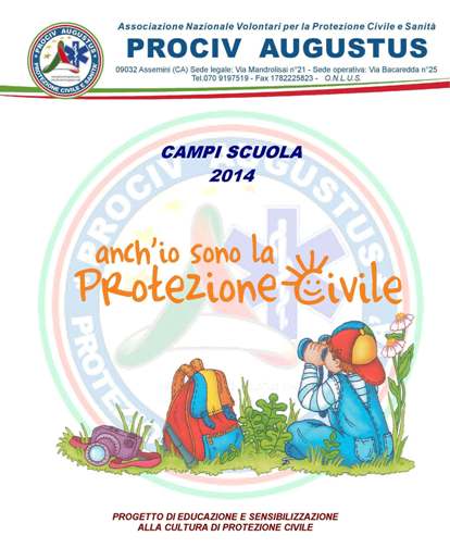 Olbia – Campo Scuola 2014 “Anch’io sono la Protezione Civile”