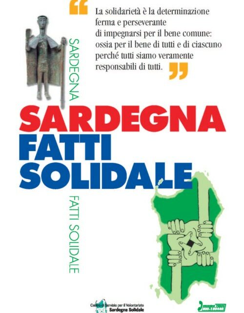 Costituito il Coordinamento sardo del Volontariato