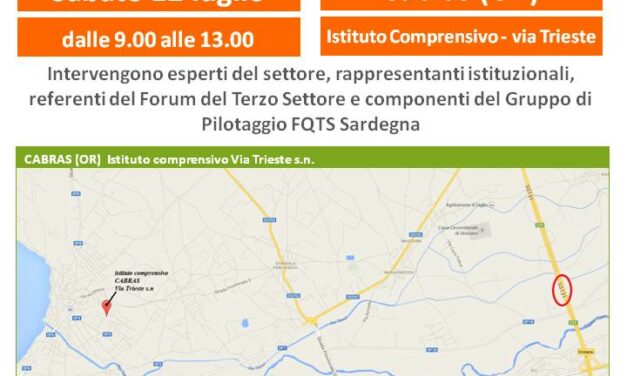 Cabras – Fondi strutturali europei 2014-2020