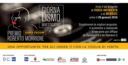 Quinta edizione del Premio Giornalistico Roberto Morrione