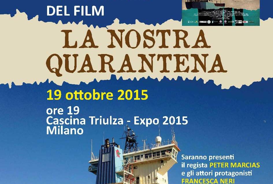 Milano – Expo 2015: presentazione docufilm “La nostra quarantena”