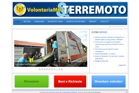 terremoto.volontariamo.com