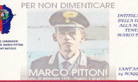 Sant’Antioco – Per non dimenticare Marco Pittoni