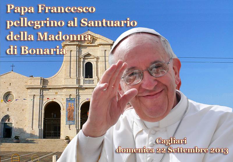 Papa Francesco in Sardegna – Volontari per il Papa