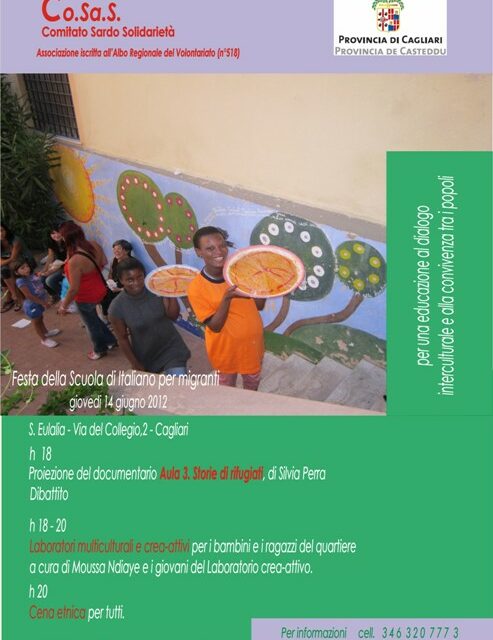 Cagliari – Festa della scuola di italiano per migranti
