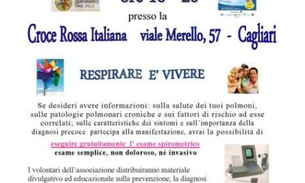 Cagliari – Giornata mondiale della spirometria