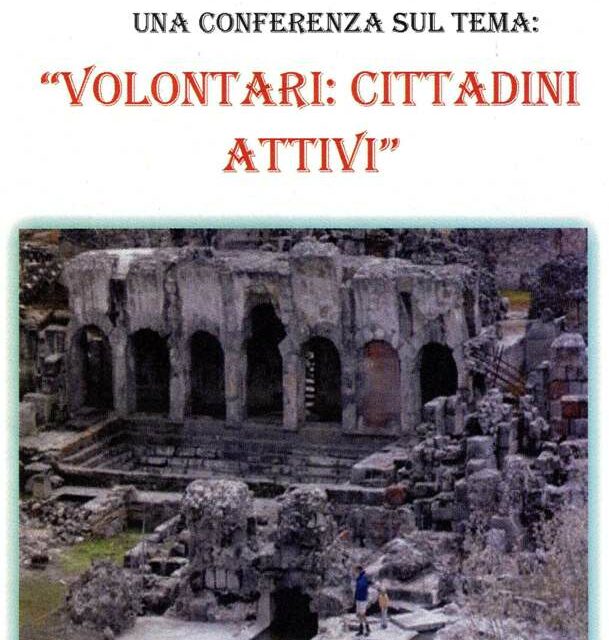 Fordongianus – Volontari: cittadini attivi