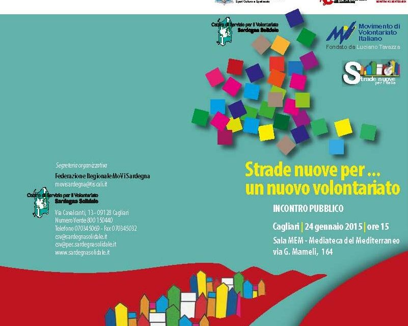 Strade nuove per… un nuovo volontariato