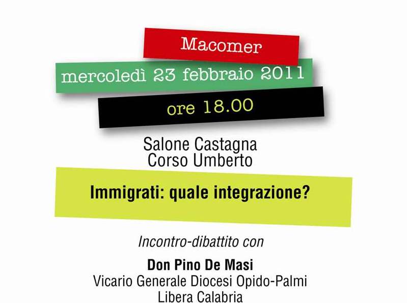 Macomer – Incontro con Don Pino De Masi