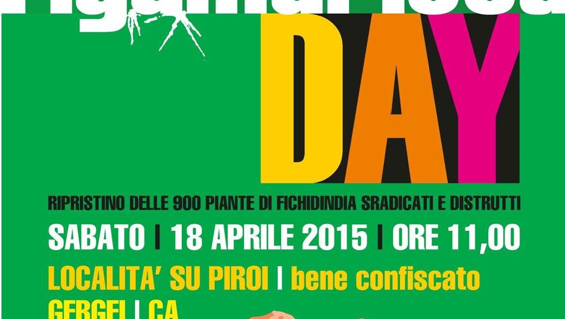 Sabato 18 aprile a Gergei Su Piroi il FIGUMURISCA DAY