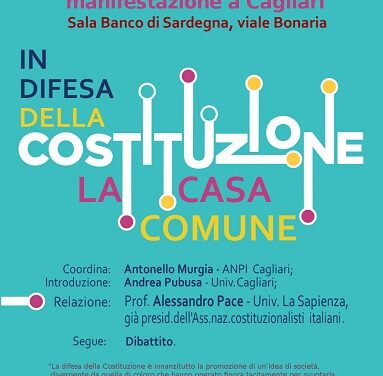 Cagliari – In difesa della costituzione. La casa comune