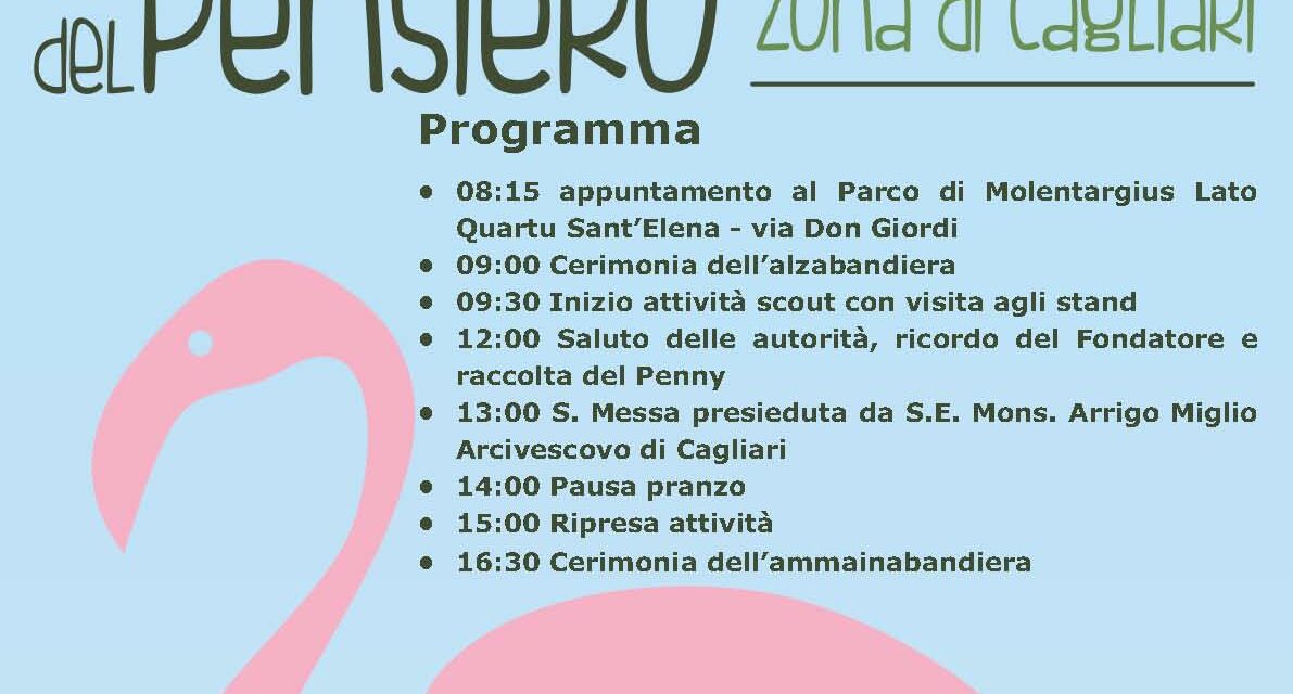 Cagliari – Giornata del Pensiero – Scout Agesci in festa