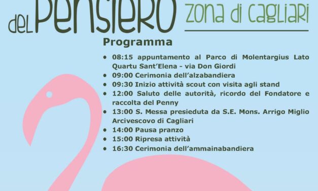 Cagliari – Giornata del Pensiero – Scout Agesci in festa