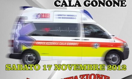 Cala Gonone – Inaugurazione nuova ambulanza Croce Azzurra