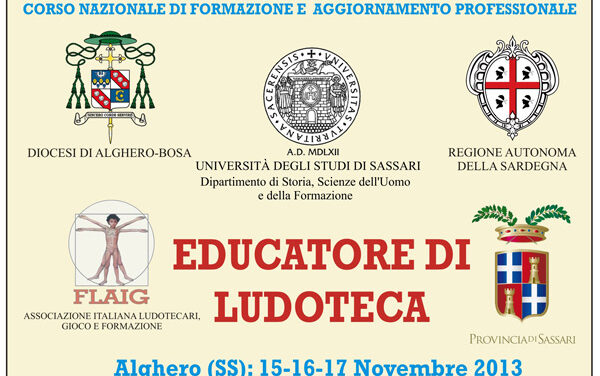 Alghero – Educatore di ludoteca
