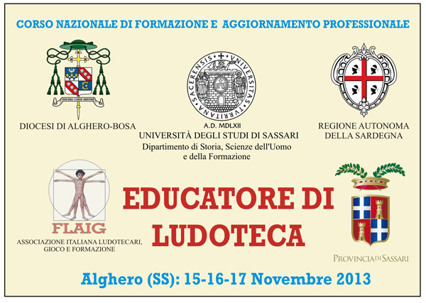 Alghero – Educatore di ludoteca