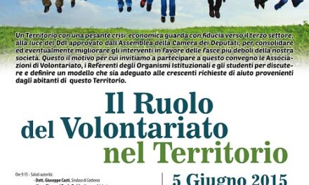 Carbonia – Il ruolo del volontariato nel territorio