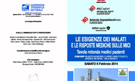 Cagliari – Le esigenze dei malati e le risposte mediche sulle M.I.C.I.