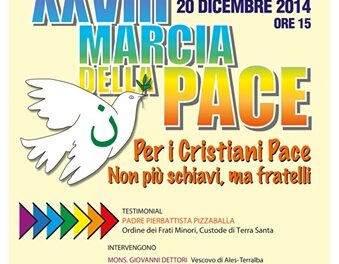 Oristano – XXVIII Marcia della Pace – Per i Cristiani Pace!