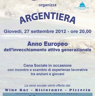 Argentiera – Cena Sociale Alfa Uno