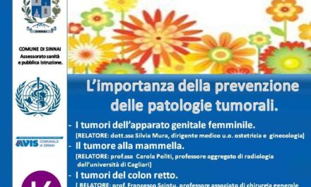 Sinnai – L’importanza della prevenzione delle patologie tumorali