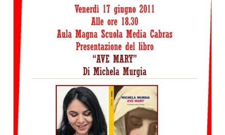 Cabras – Presentazione del libro “Ave Mary”