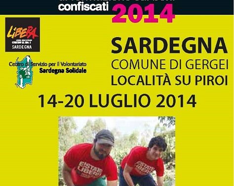 Gergei Su Piroi – Campo di formazione e volontariato “E!state Liberi!”