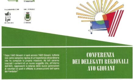 Isili – Conferenza delegati regionali AVO Giovani