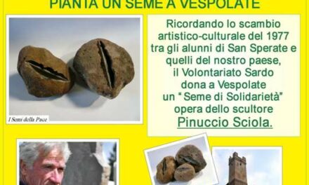 Vespolate (No) – Pianta un seme. Scegli di essere un volontario