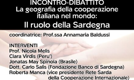 Cagliari – La geografia della cooperazione italiana nel mondo: il ruolo della Sardegna