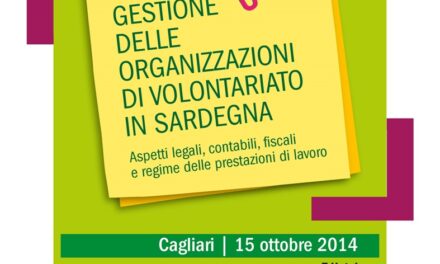 Cagliari – Gestione delle organizzazioni di volontariato in Sardegna