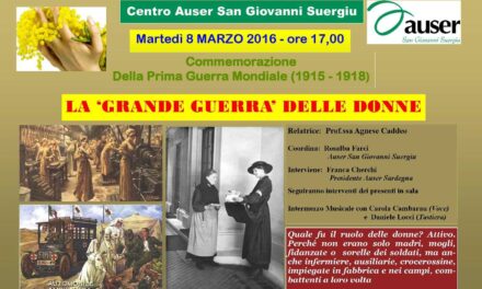 San Giovanni Suergiu – La Grande Guerra delle Donne