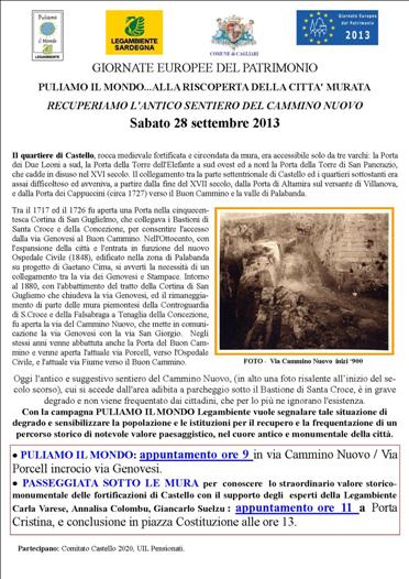 Cagliari – Puliamo il mondo