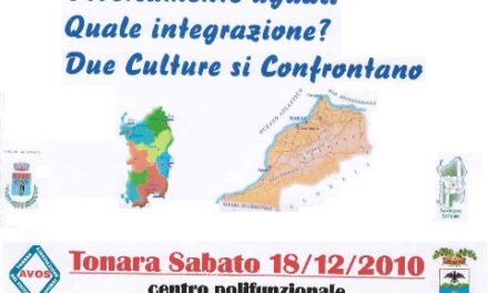 Tonara – Diversamente uguali. Quale integrazione? Due culture si confrontano