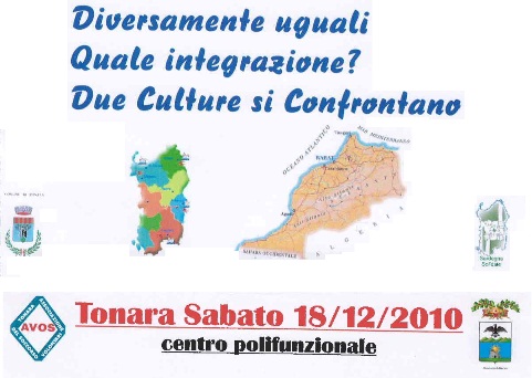 Tonara – Diversamente uguali. Quale integrazione? Due culture si confrontano